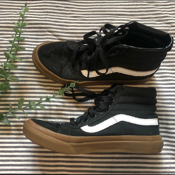 Vans Shoes | Vans Sk8hi Gum Sole | Poshmark